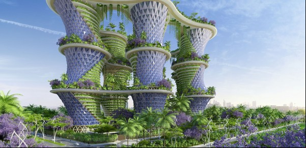 El futuro ya llegó: ciudades verticales que "copian" a la naturaleza
