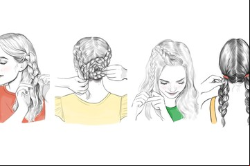 4 peinados fáciles de hacer para probar durante todo el año