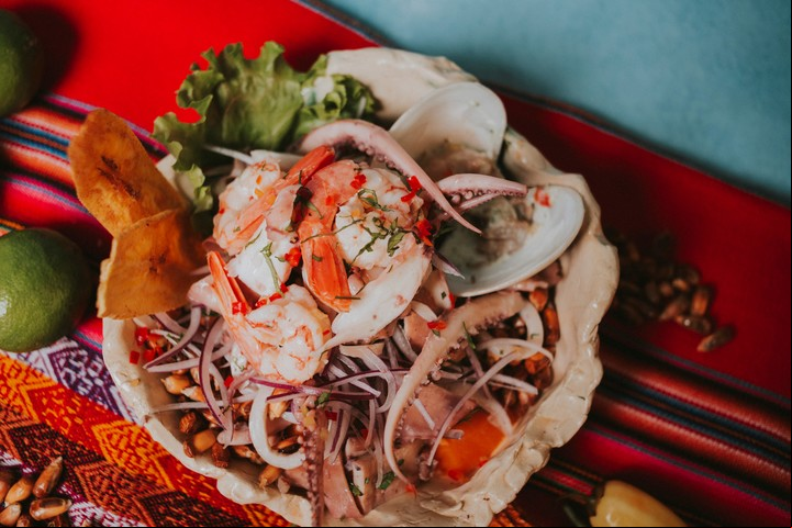 El ceviche de Asu Mare.