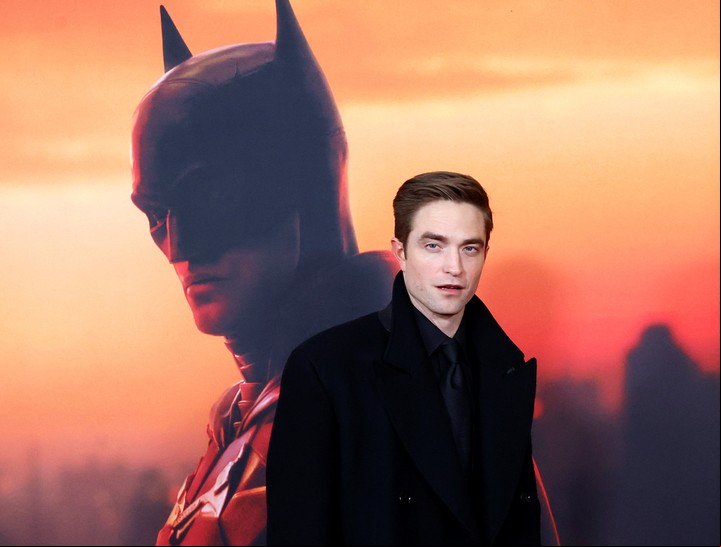 Robert Pattinson en la época del estreno mundial de su primera película como "Batman", en 2022. Foto: EFE