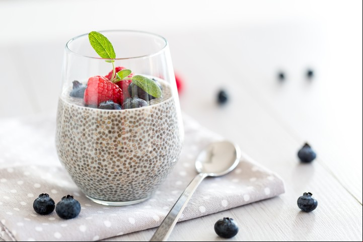 El chía pudding ayuda a incorporar Omega 3. Además, brinda saciendad./ Foto: Shutterstock.