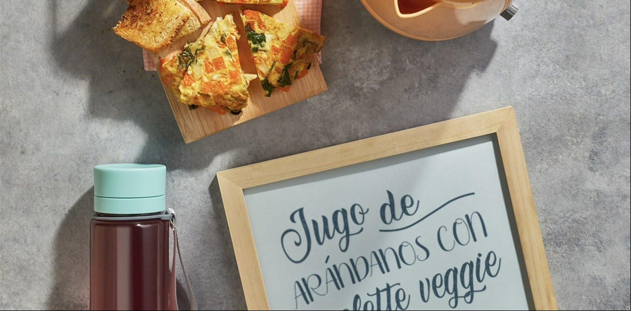 Receta de Omelette veggie