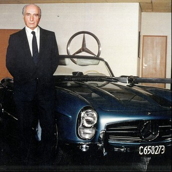 La joya de Fangio: se subasta el Mercedes-Benz más valioso de su colección