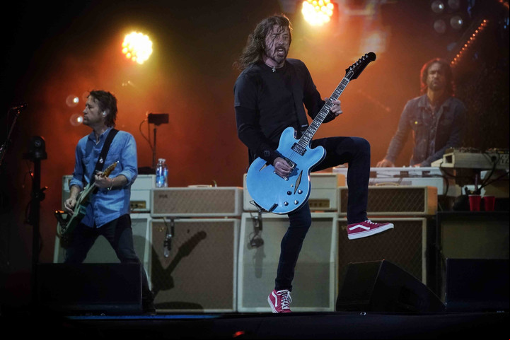 Foo Fighters en Lollapalooza Argentina. Foto: Emmanuel Fernández