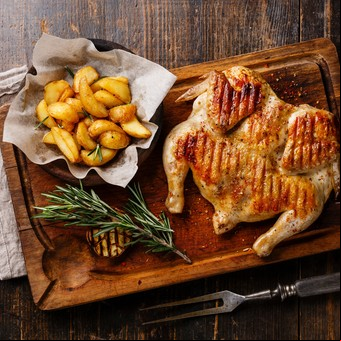 Pollo a la parrilla