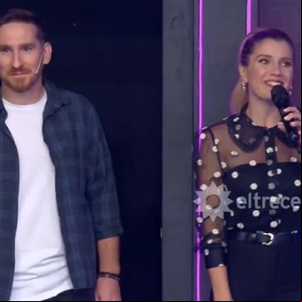 Un participante de "Bienvenidos a bordo" impactó por su parecido a Lionel Messi