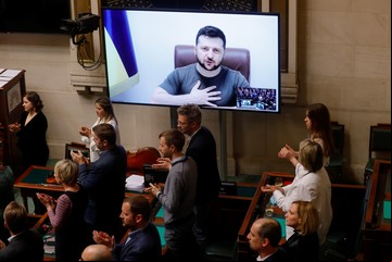 Guerra Rusia-Ucrania: Volodimir Zelenski, el líder que sabe pegar donde más duele