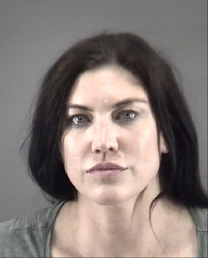 La foto de Hope Solo que divulgó la policía tras el arresto. (Reuter)
