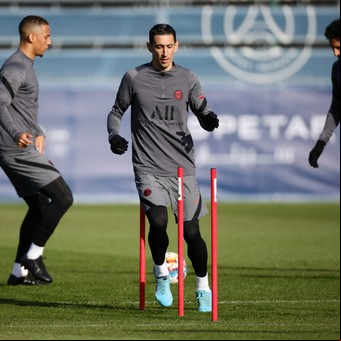 Ángel Di María se lesionó y no jugará para París Saint-Germain el domingo