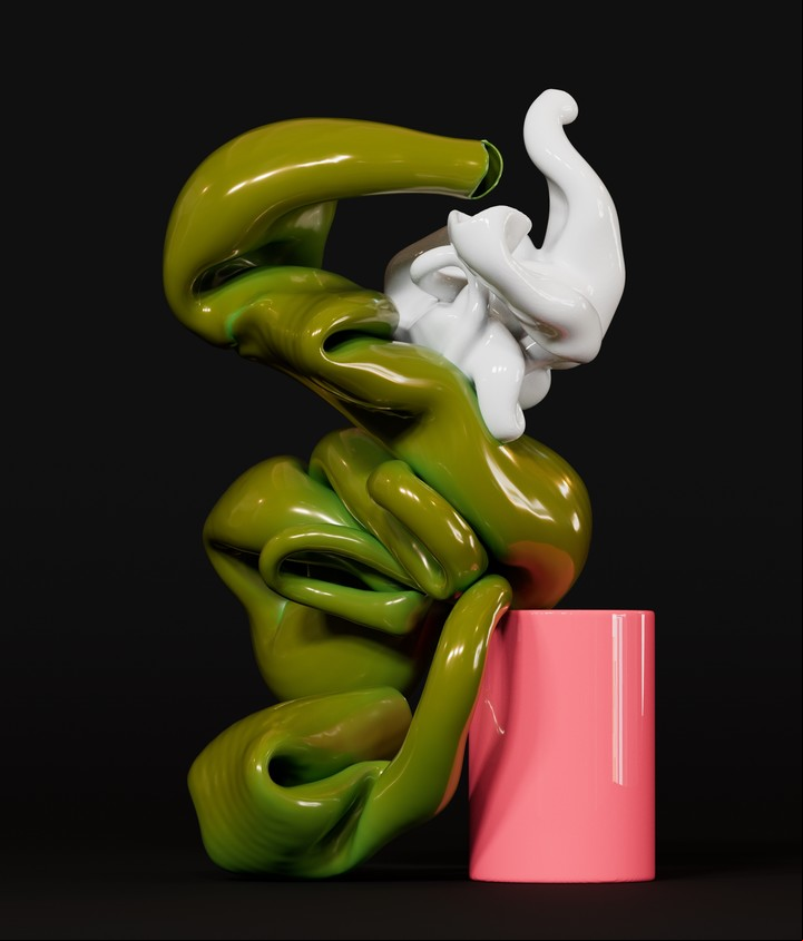 Escultura digital. Esta imagen es de Internet Office y fue provista por Diderot.Art.