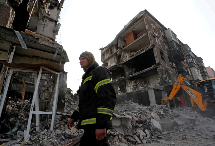 Mariupol "es un cementerio inmenso, una ciudad de muertos", dijo la hija de Vanda (REUTERS)..