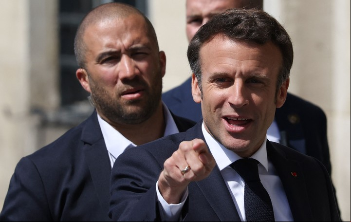 El 53 por ciento de los telespectadores consideró que Macron “tiene las cualidades necesarias para ser presidente”. Foto: AFP