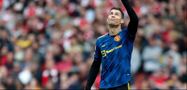 El emotivo festejo de Cristiano Ronaldo con el Manchester United tras sufrir la pérdida de su bebé