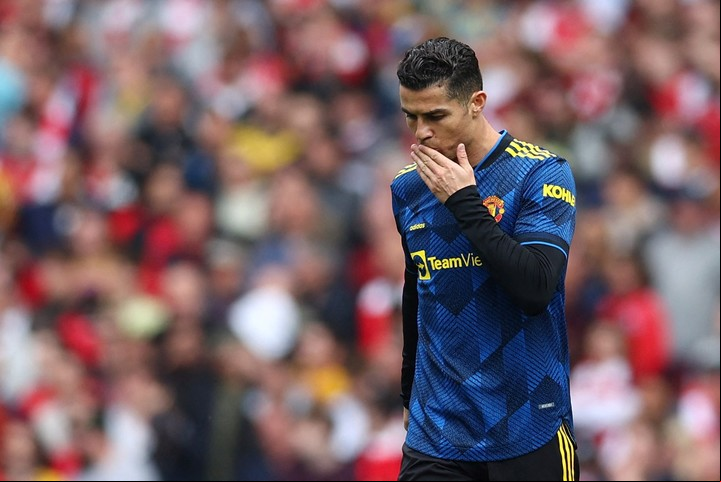 Un festejo especial para Cristiano Ronaldo. (Reuter)