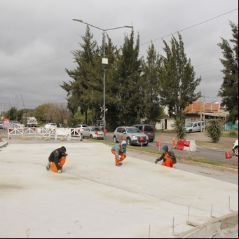 Avanzan las obras para evitar las demoras en un  del Camino del Buen Ayre