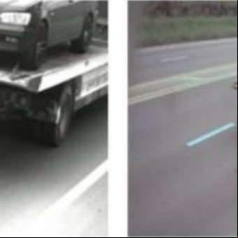 Multan por exceso de velocidad a un auto que era remolcado por una grúa