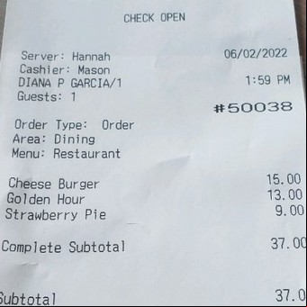 Fue a almorzar, tuvo un problema con su tarjeta y se emocionó con un gesto: "Hasta el alma"