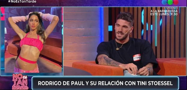 Rodrigo de Paul habló por primera vez de su romance con Tini Stoessel
