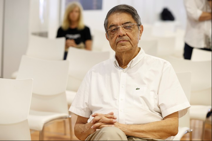 El Premio Cervantes nicaragüense Sergio Ramírez. Foto EFE