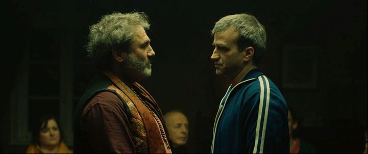El catalán Sergi López ("Harry, un amigo que te quiere bien") y Hendler, frente a frente.
