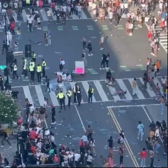 Tiroteo y estampida en el  a un recital en Washington: murió un chico de 15 años y hay tres heridos