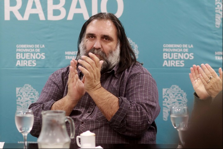 El gremio liderado por Roberto Baradel finalmente no fue multado por hacer paro durante la gestión anterior. Foto Mauricio Nievas