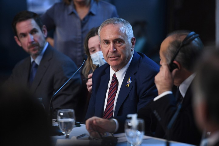 Marc Stanley embajador de EEUU en comisión de relaciones exteriores del Senado foto Prensa Senado