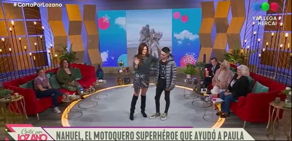 El motoquero que socorrió a Paula Chaves, furor en Instagram: "Ahora sí hay ofertas de trabajo"