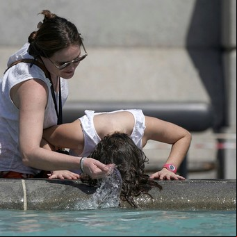 Ola de calor en Europa: el Reino Unido registró la mayor temperatura de su historia y esperan que siga subiendo