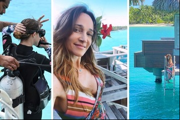 Destino paradisíaco: las lujosas vacaciones de Verónica Lozano en la Polinesia