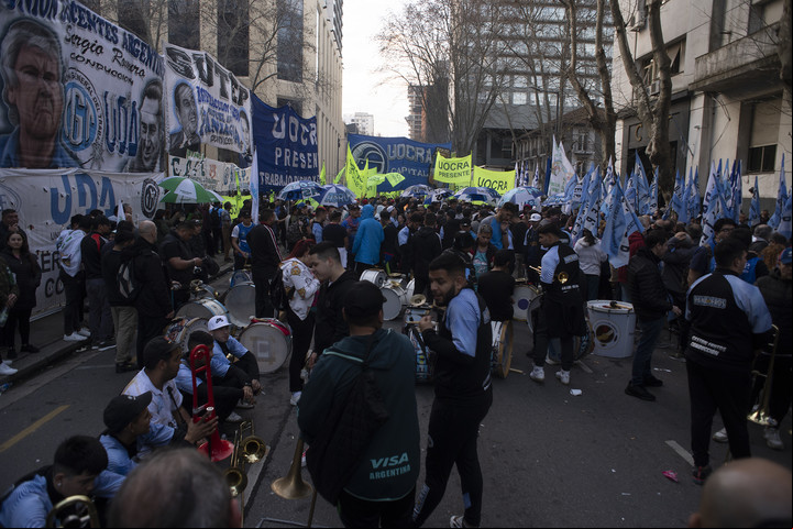 Acto por los 70 años del fallecimiento Eva Peron en la CGT. foto Rolando Andrade Stracuzzi