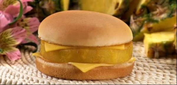 Hamburguesa de ananá, McAfrika y helado con bacon: los 9 menús más rechazados de las cadenas de comidas rápidas