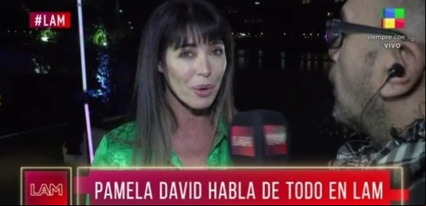 Pamela David, esposa de Daniel Vila, habló tras la conflictiva salida de Viviana Canosa de A24