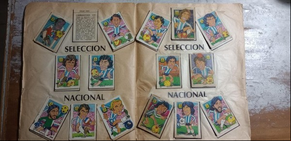 Buscando la figurita difícil para un amigo