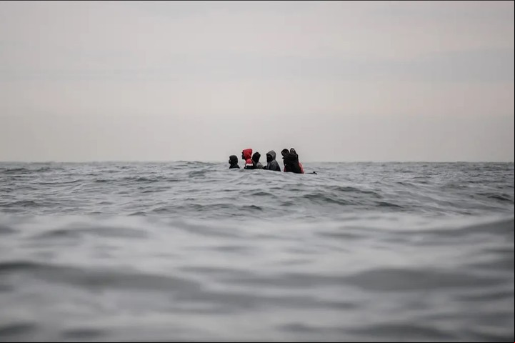 En lo que va de año han llegado más de 44.000 personas a Gran Bretaña a través del Canal. Foto: Sameer Al-Doumyco vía l'image Perpignan