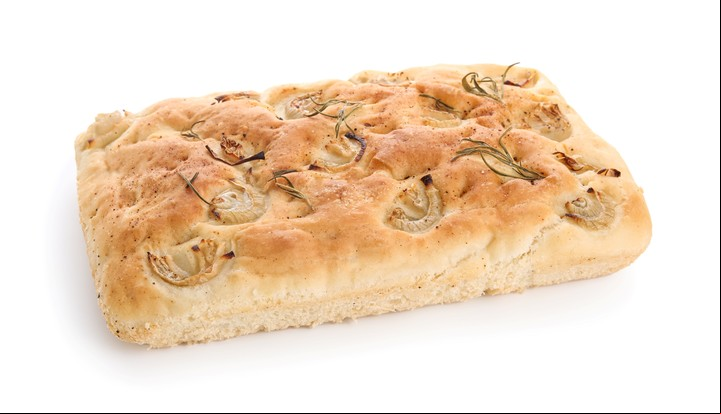 La tradicional focaccia italiana influenció la receta de la fugazza. Foto: Shutterstock