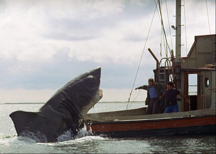 Tiburón está basada en el libro superventas de Peter Benchley.