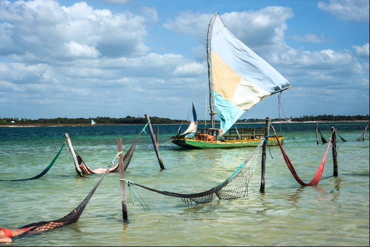 Las famosas hamacas para descansar en Jericoacoara. Foto Shutterstock
