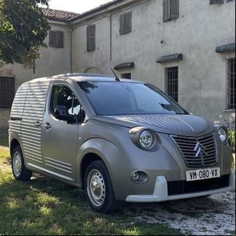 El regreso de la Citroneta: la increíble transformación retro que hicieron en la Berlingo