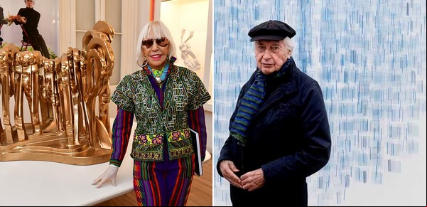 Marta Minujín y Julio Le Parc, distinguidos con los Konex de Brillante, en Artes Visuales