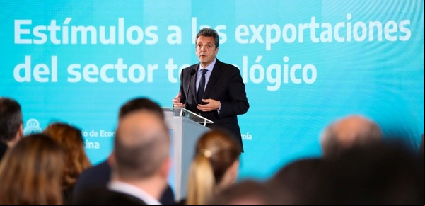 "Dólar tecno": con beneficios impositivos Massa busca US$ 10.000 millones de exportaciones en 2023