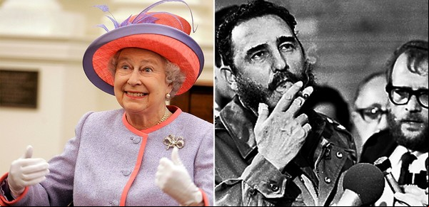 La historia del Habano que compartieron la reina Isabel II y Fidel Castro