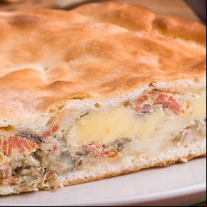 Tarta de alcaucil