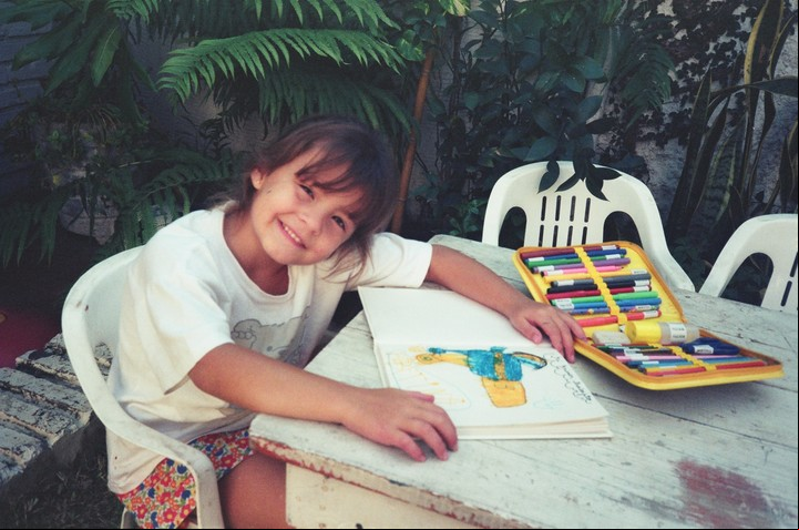 "Nos criamos en una casa muy creativa", aseguró Bertina. Foto gentileza.