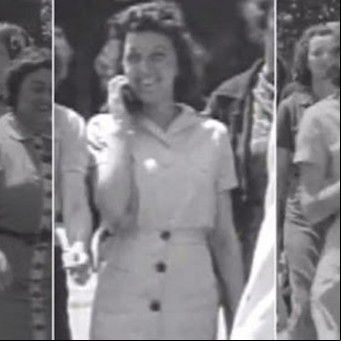 Los misteriosos videos que muestran a mujeres con celulares a principios del 1900