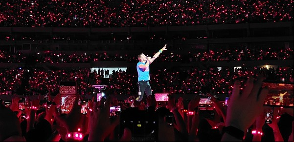 Coldplay interestelar