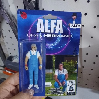 Locura por Alfa: salió un muñeco de colección del integrante más polémico de Gran Hermano