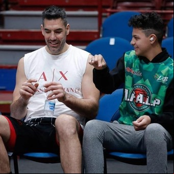 La leyenda continúa: Tomás Scola, el hijo de Luis, mide 2,01 metros y fue preseleccionado para el Sudamericano Sub 15