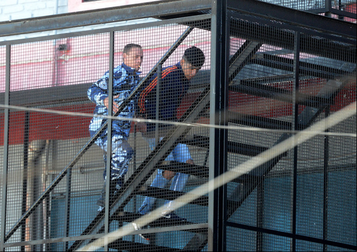 Luciano Jesús González (18), alias "Lucianito", detenido por el crimen del empresario Andrés Blaquier. Foto: Luciano Thieberger.