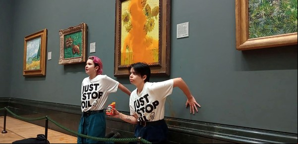 Vandalizar obras de arte, una forma de protesta que nació hace más de 1.000 años